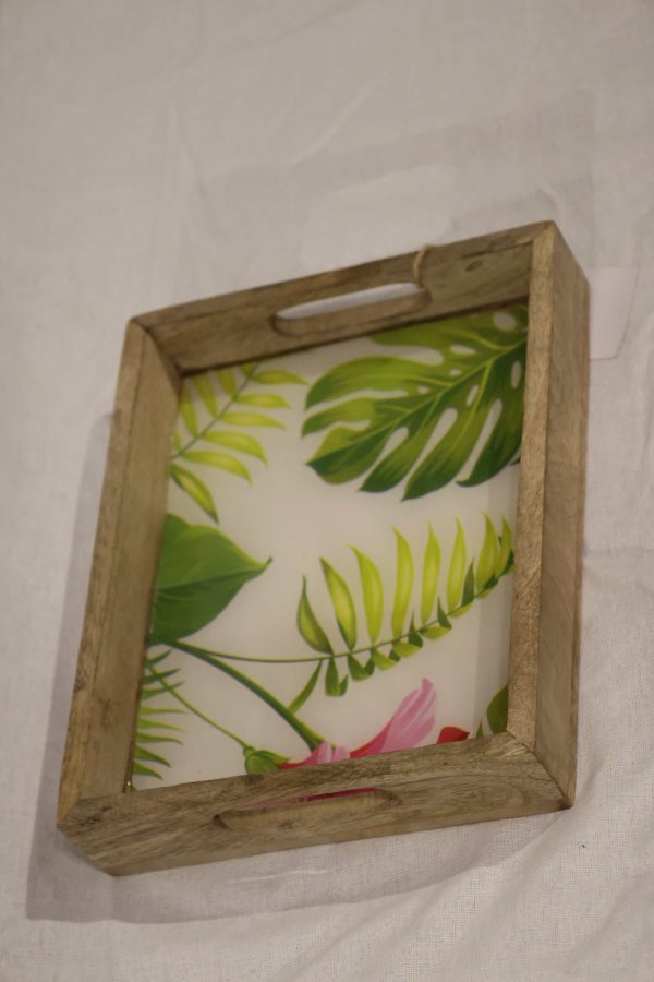 Wooden Tray Tree Branches